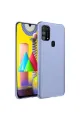 Samsung Galaxy M31 Kılıf Nano İçi Kadife Silikon - Lila