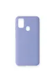 Samsung Galaxy M31 Kılıf Nano İçi Kadife Silikon - Lila