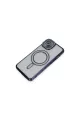 Apple İphone 13 Kılıf Joke Simli Magneticsafe Kılıf - Lacivert