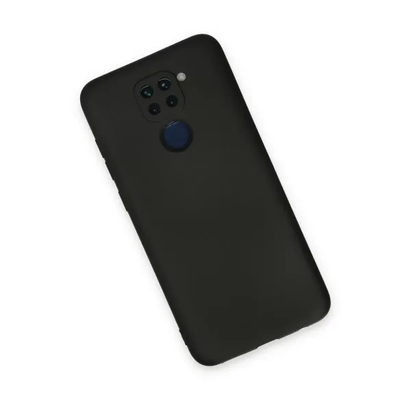 Xiaomi Redmi Note 9 Kılıf Nano İçi Kadife Silikon - Siyah