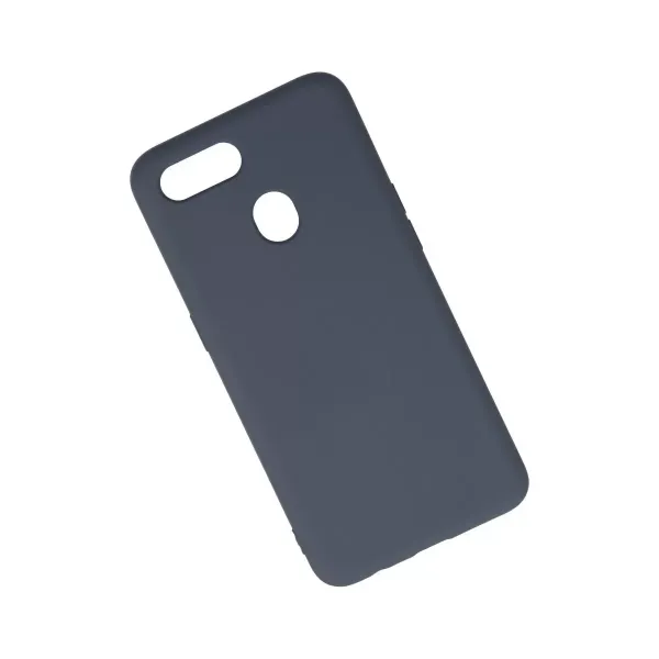 Oppo A12 Kılıf Nano İçi Kadife Silikon - Gri