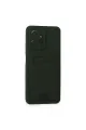 Xiaomi Redmi Note 12 4g Kılıf Kelvin Kartvizitli Silikon - Koyu Yeşil