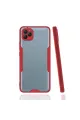 General Mobile Gm 22 Kılıf Platin Silikon - Kırmızı