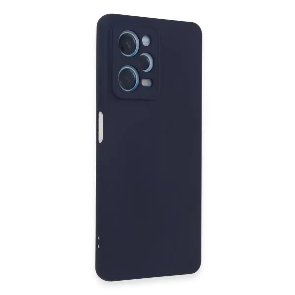Xiaomi Redmi Note 12 Pro 5g Kılıf Nano İçi Kadife Silikon - Lacivert