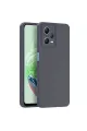 Xiaomi Redmi Note 12 Pro 5g Kılıf Nano İçi Kadife Silikon - Gri