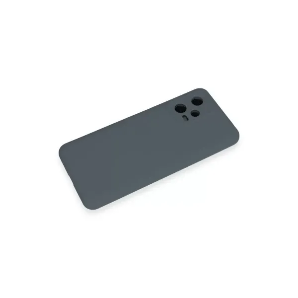 Xiaomi Redmi Note 12 Pro 5g Kılıf Nano İçi Kadife Silikon - Gri