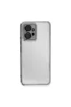 Xiaomi Redmi Note 12 4g Kılıf Razer Lensli Silikon - Gümüş