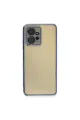 Xiaomi Redmi Note 12 4g Kılıf Razer Lensli Silikon - Açık Mavi
