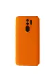 Xiaomi Redmi Note 8 Pro Kılıf First Silikon - Turuncu