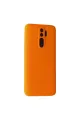 Xiaomi Redmi Note 8 Pro Kılıf First Silikon - Turuncu