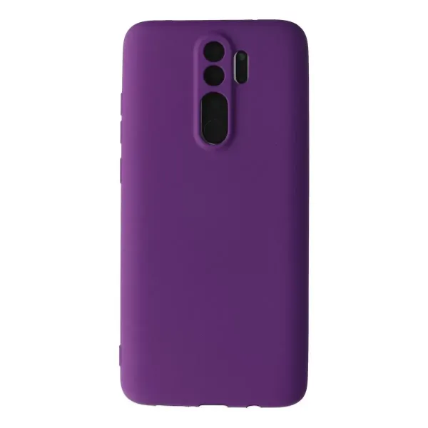 Xiaomi Redmi Note 8 Pro Kılıf First Silikon - Mor