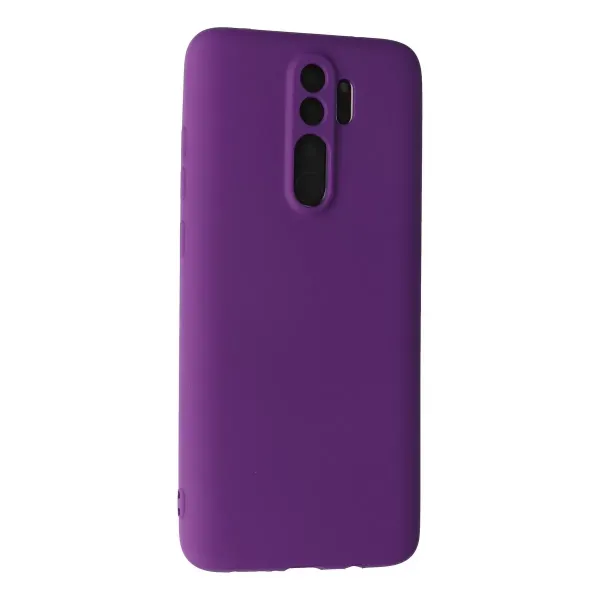 Xiaomi Redmi Note 8 Pro Kılıf First Silikon - Mor
