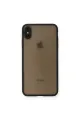 Apple İphone Xs Max Kılıf Montreal Silikon Kapak - Siyah