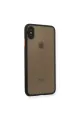 Apple İphone Xs Max Kılıf Montreal Silikon Kapak - Siyah