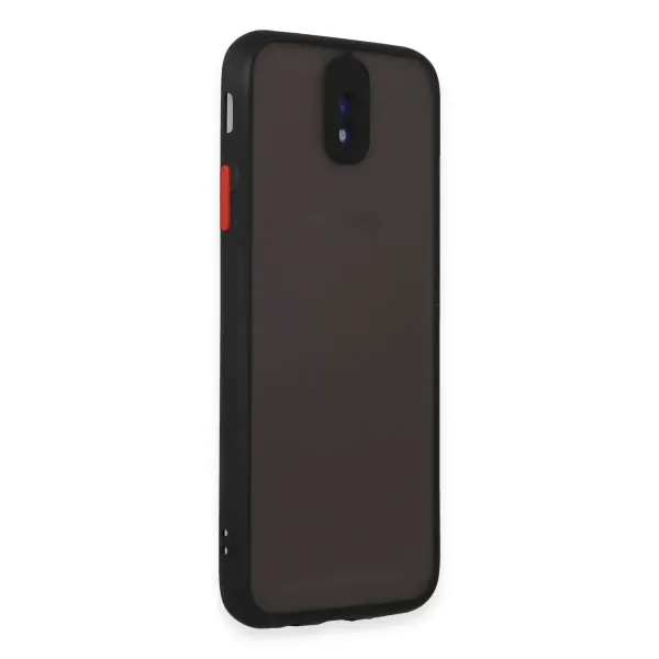 Samsung Galaxy J7 Pro / J730 Kılıf Montreal Silikon Kapak - Siyah