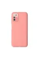 Samsung Galaxy A03s Kılıf Lansman Glass Kapak - Pembe