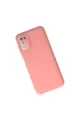 Samsung Galaxy A03s Kılıf Lansman Glass Kapak - Pembe