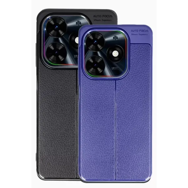 Tecno Spark Go 2024 Kılıf Auto Focus Kapak - Siyah