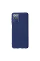 Samsung Galaxy A22 Kılıf Lansman Glass Kapak - Sky Blue