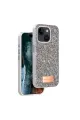 Onegif Apple İphone 15 Bright Simli Kapak - Gold