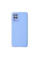 Samsung Galaxy A22 Kılıf Lansman Glass Kapak - Mavi
