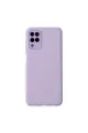 Samsung Galaxy A22 Kılıf Lansman Glass Kapak - Lila