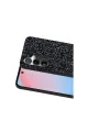 Onegif Samsung Galaxy S24 Bright Simli Kapak - Siyah