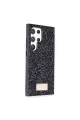 Onegif Samsung Galaxy S24 Ultra Bright Simli Kapak - Siyah