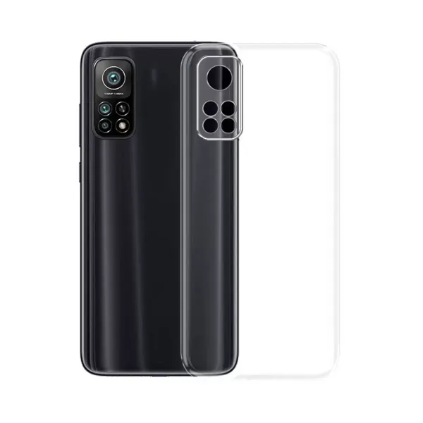 Xiaomi Mi 10t Kılıf Lüx Şeffaf Silikon - Şeffaf