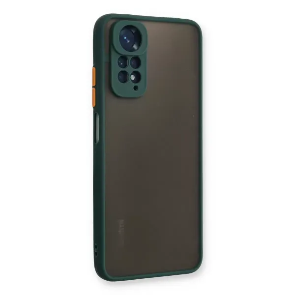 Xiaomi Redmi Note 11 Pro Kılıf Montreal Silikon Kapak - Yeşil