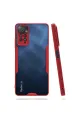 Xiaomi Redmi Note 11 Pro Kılıf Platin Silikon - Kırmızı
