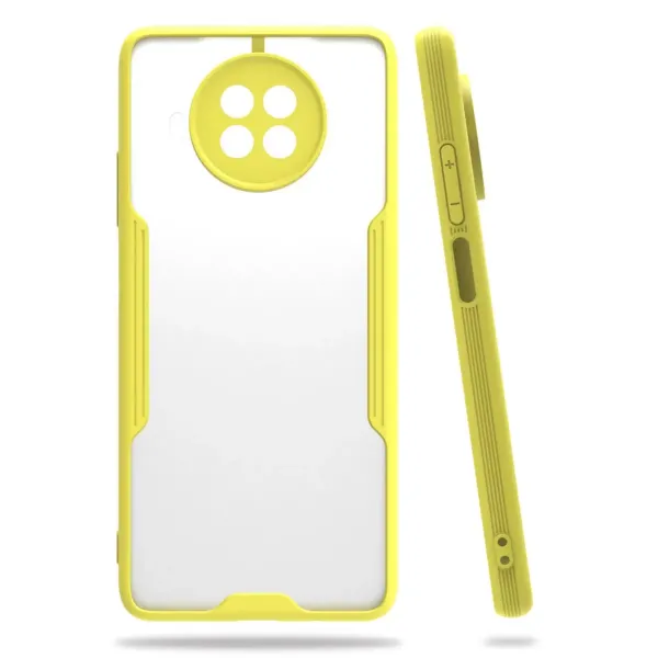 Xiaomi Mi 10t Lite Kılıf Platin Silikon - Sarı