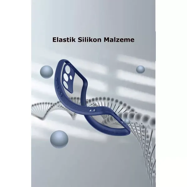 Samsung Galaxy A24 4g Kılıf Platin Silikon - Kırmızı