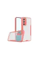 Samsung Galaxy A24 4g Kılıf Platin Silikon - Pembe