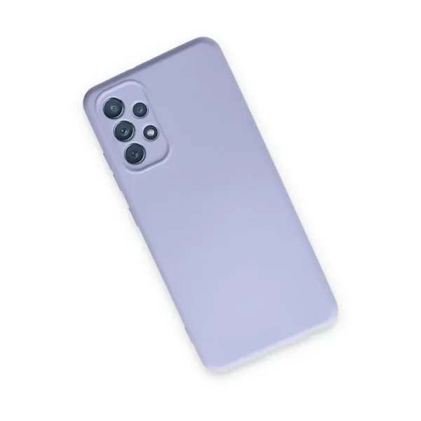 Samsung Galaxy A13 4g Kılıf Nano İçi Kadife Silikon - Lila