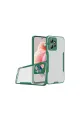 Xiaomi Redmi Note 12 4g Kılıf Platin Silikon - Yeşil