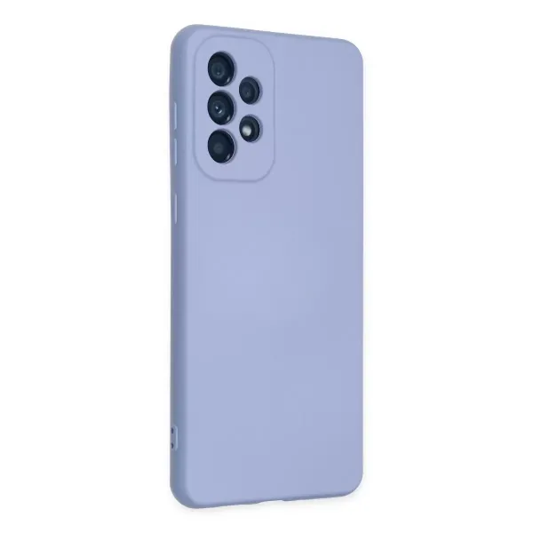 Samsung Galaxy A23 4g Kılıf Nano İçi Kadife Silikon - Lila