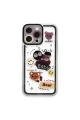 Apple İphone 14 Pro Kılıf Sweet Desenli Silikon Kapak - Sarı