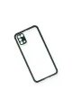 Samsung Galaxy M31 Kılıf Miami Şeffaf Silikon - Koyu Yeşil
