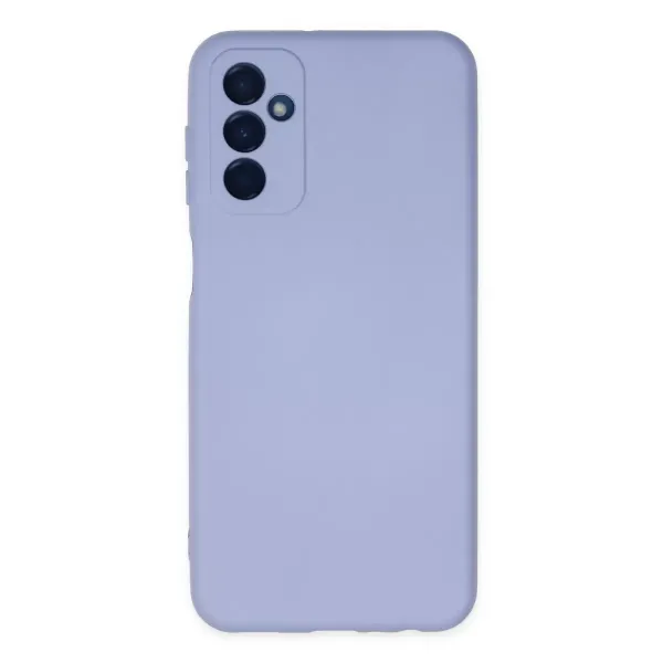 Samsung Galaxy M23 Kılıf Nano İçi Kadife Silikon - Lila