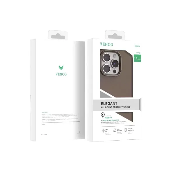 Venco Apple İphone 16 Pro Jinta Magsafe Kapak - Siyah