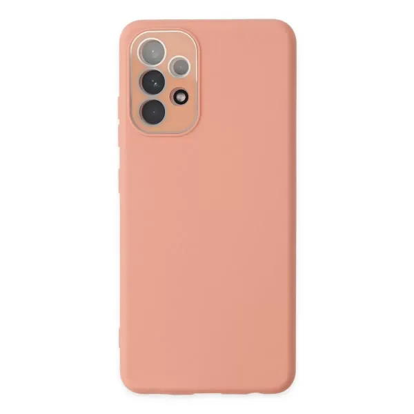 Samsung Galaxy A33 5g Kılıf Lansman Glass Kapak - Pembe