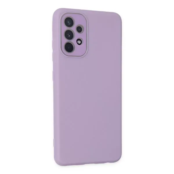 Samsung Galaxy A33 5g Kılıf Lansman Glass Kapak - Lila