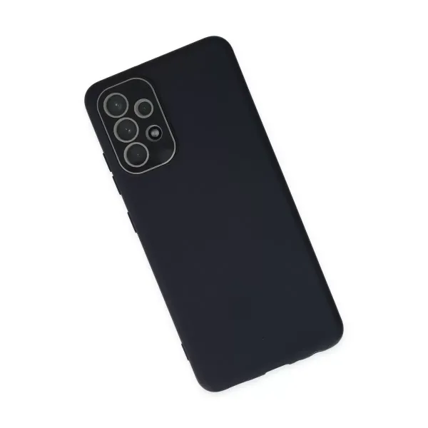 Samsung Galaxy A53 5g Kılıf Lansman Glass Kapak - Lacivert