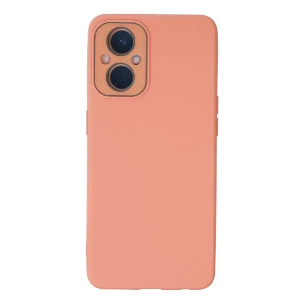 Oppo Reno 7 Lite Kılıf Lansman Glass Kapak - Pembe