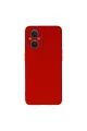 Oppo Reno 7 Lite Kılıf Lansman Glass Kapak - Kırmızı