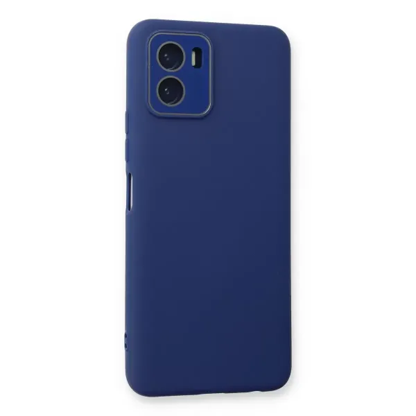Vivo Y15s Kılıf Lansman Glass Kapak - Sky Blue