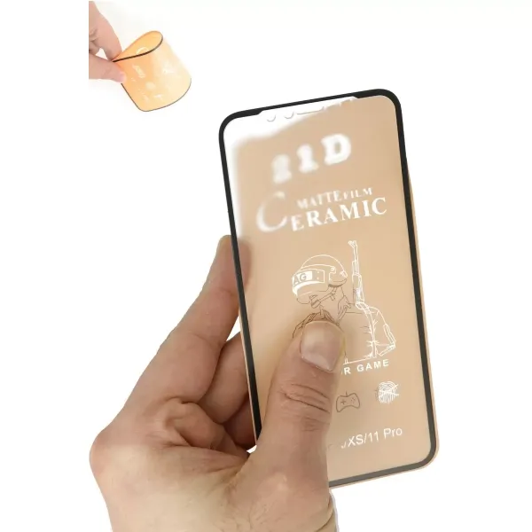 Apple İphone 6 Mat Seramik Nano Ekran Koruyucu - Siyah
