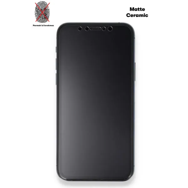 Apple İphone 12 Pro Max Mat Seramik Nano Ekran Koruyucu