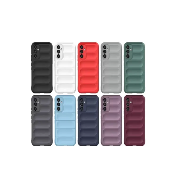 Samsung Galaxy A25 5g Kılıf Optimum Silikon - Mor